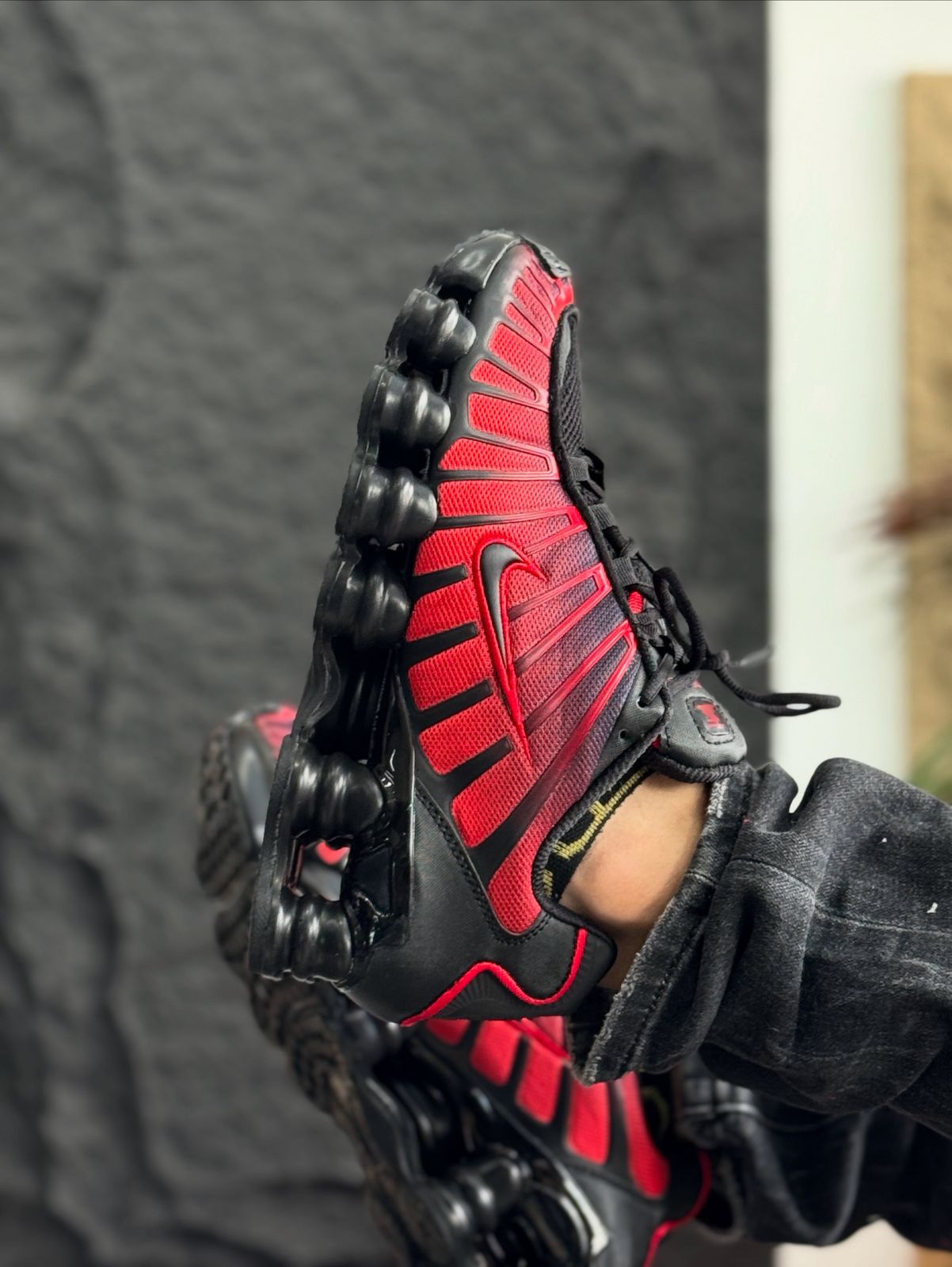 NIKE SHOX TL CAMALEON RED