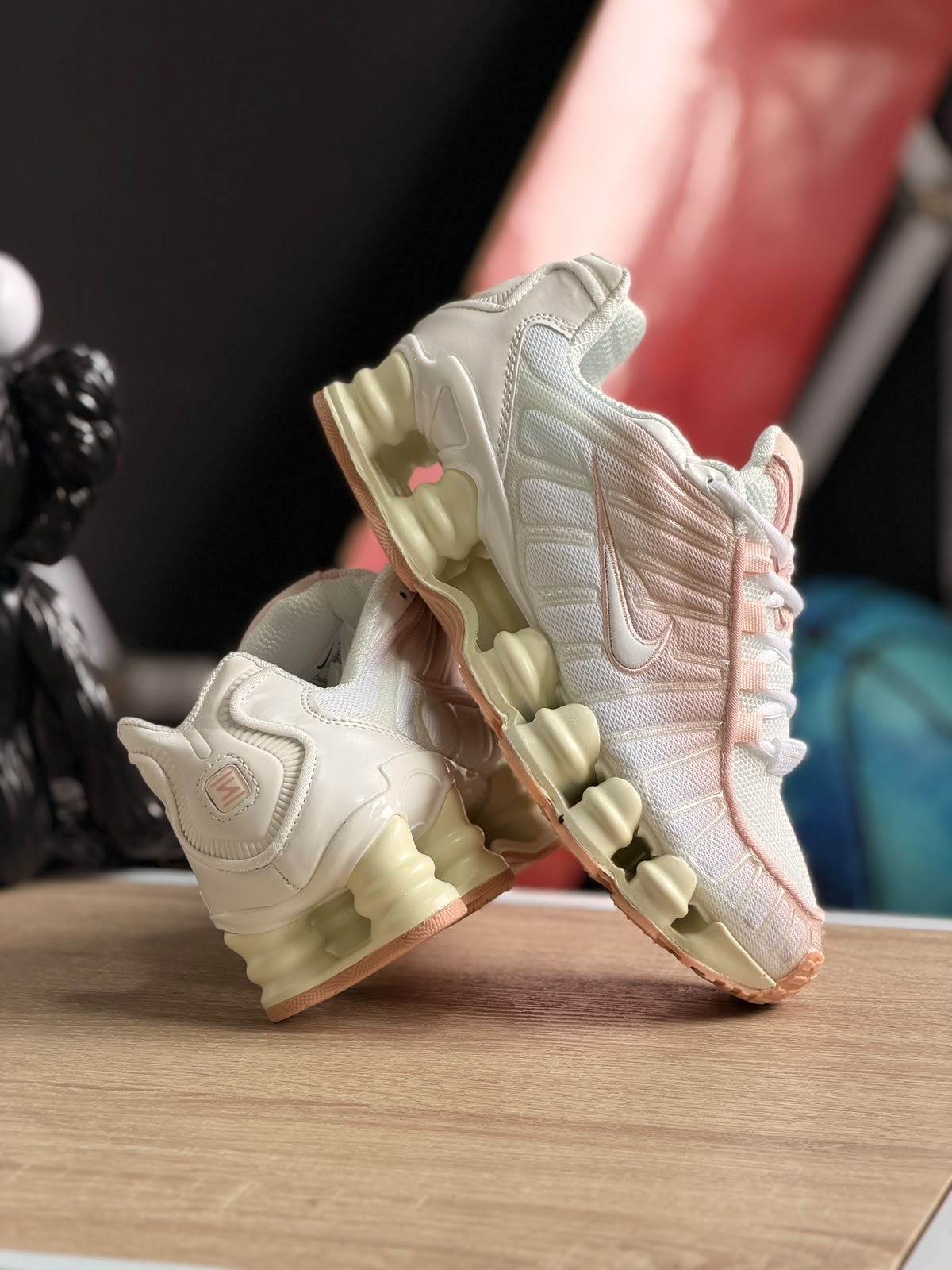 NIKE SHOX TL PEARL WHITE