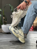 NIKE SKATE BEIGE AND SILVER BLUE
