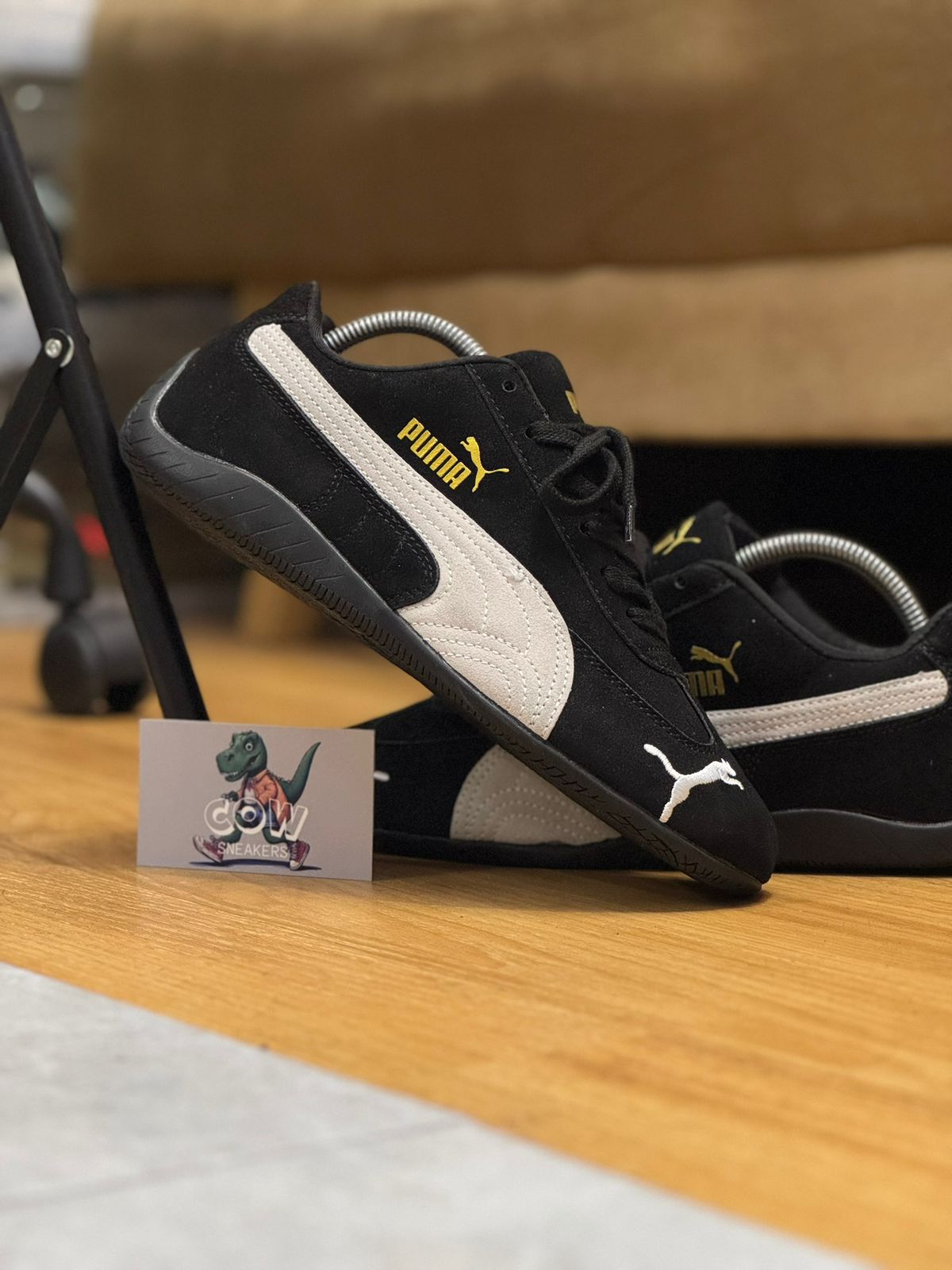 PUMA SPEEDCAT OG BLACK WITH WHITE