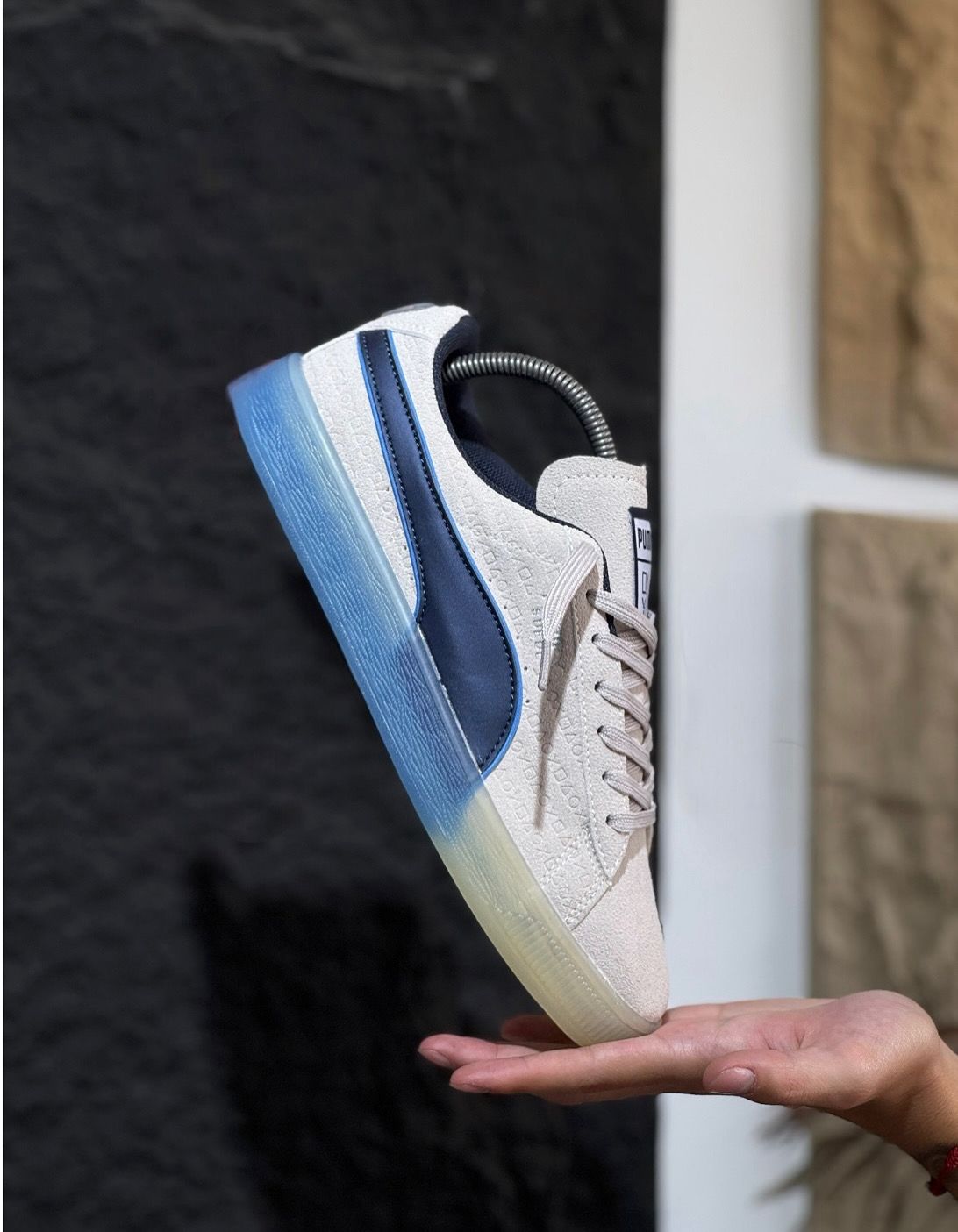 PUMA SUEDE PLAYSTATION GLACIAL GREY