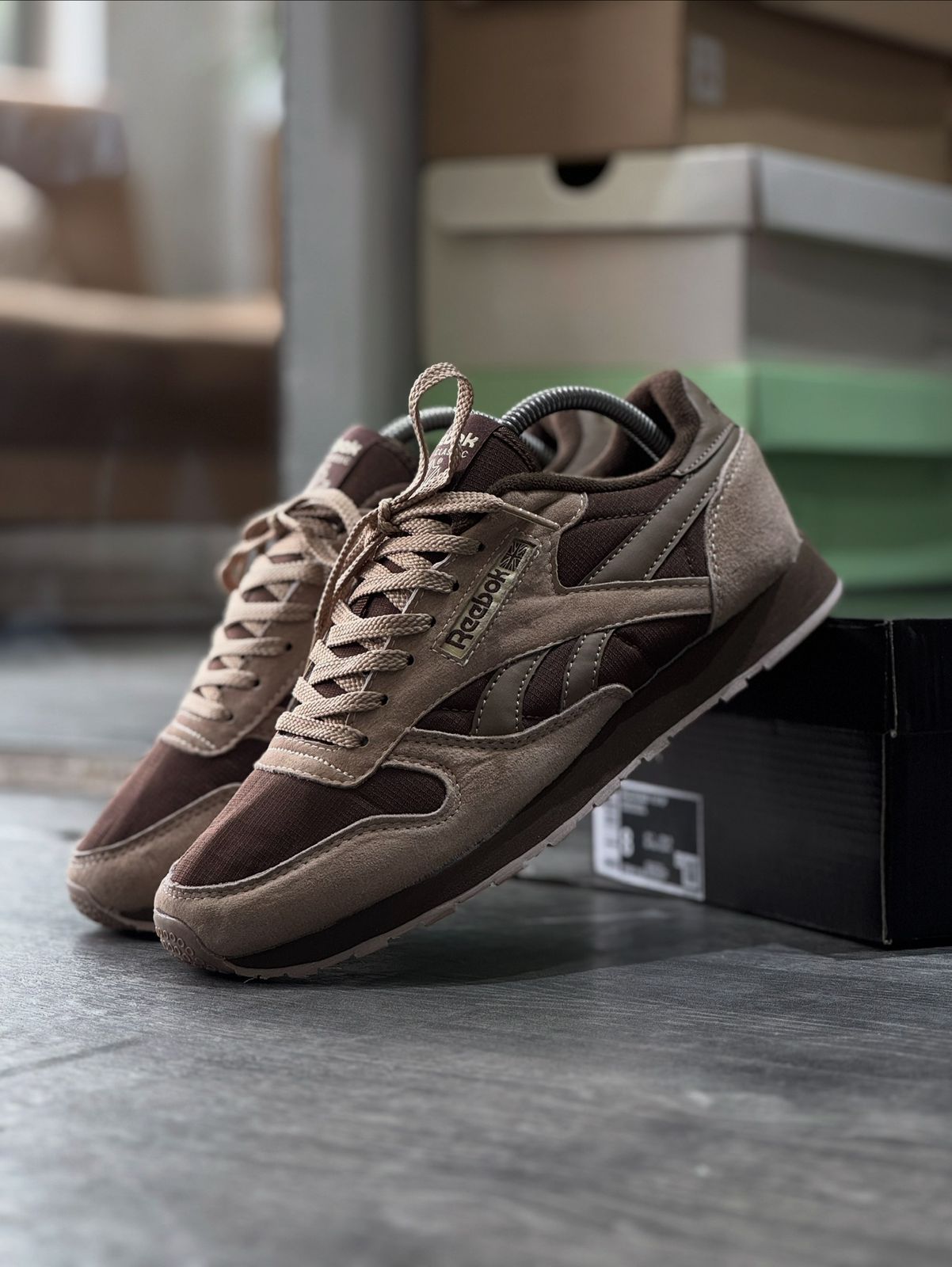 REEBOK CLASSIC LEATHER BROWN