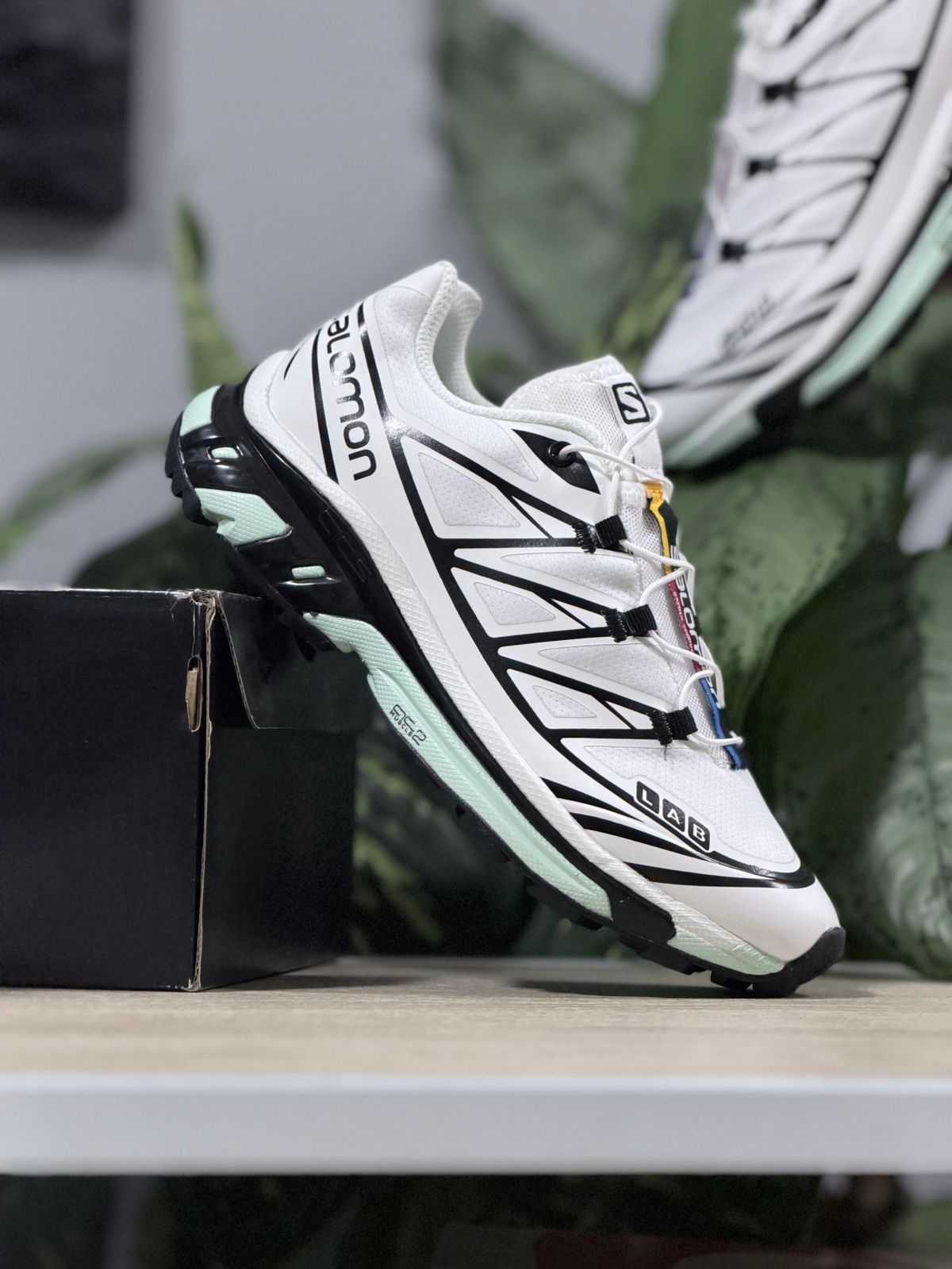 SALOMON XT-6 WHITE