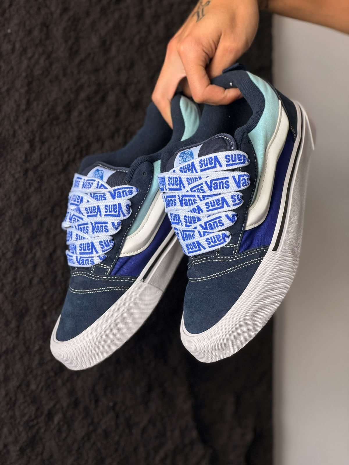 VANS KNU SKOOL BLUE WHITE