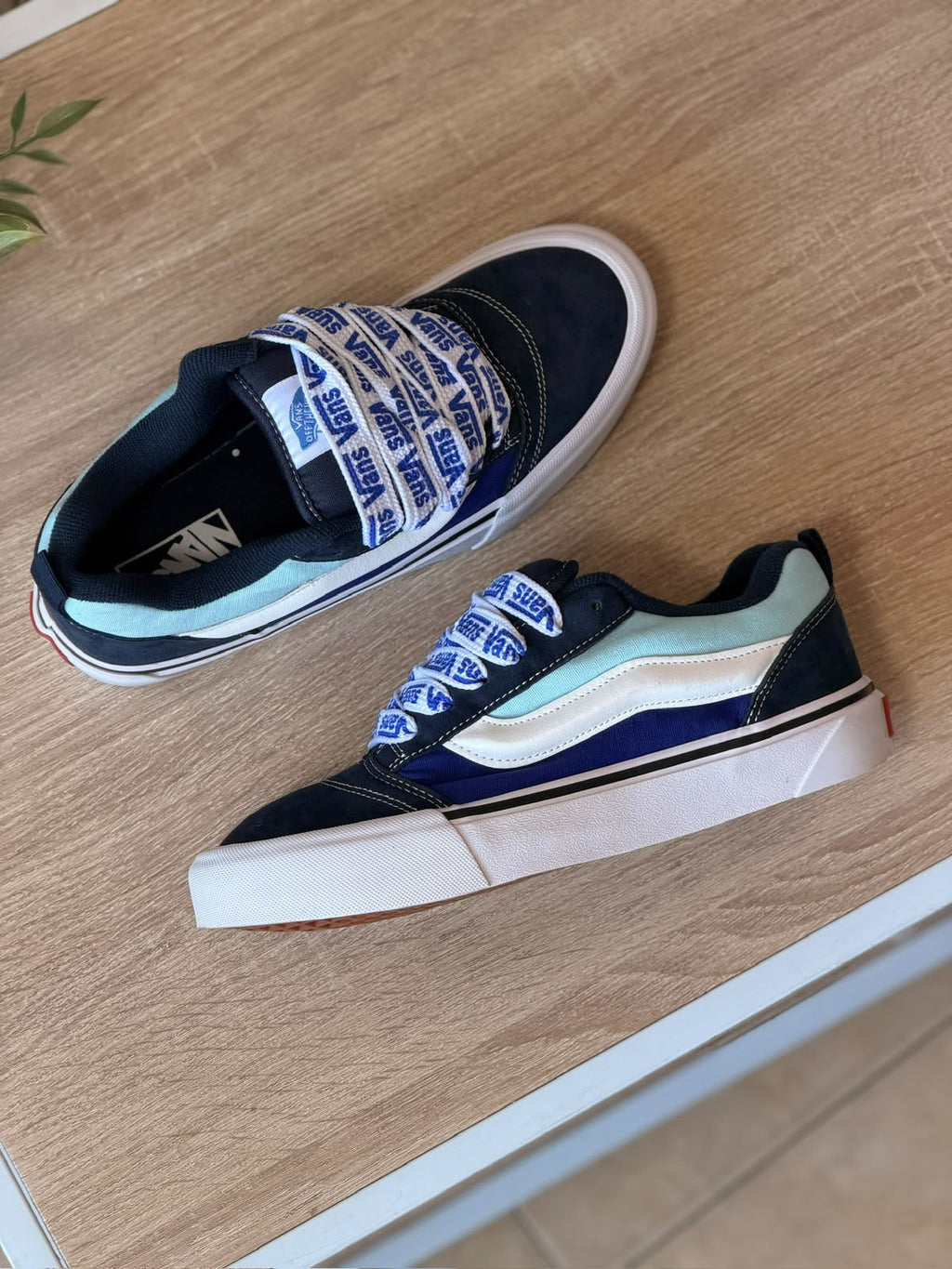 VANS KNU SKOOL BLUE WHITE