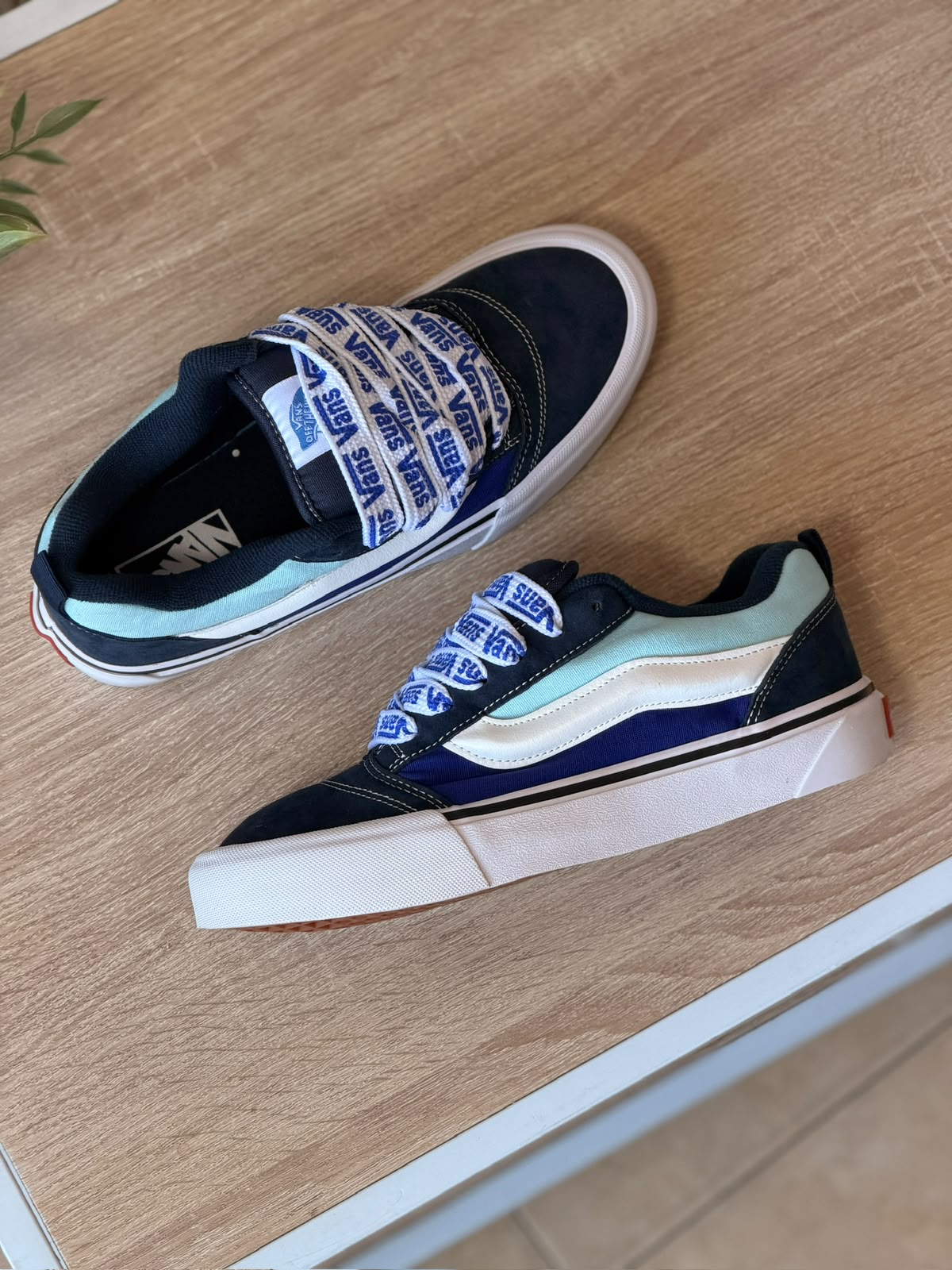 VANS KNU SKOOL BLUE WHITE