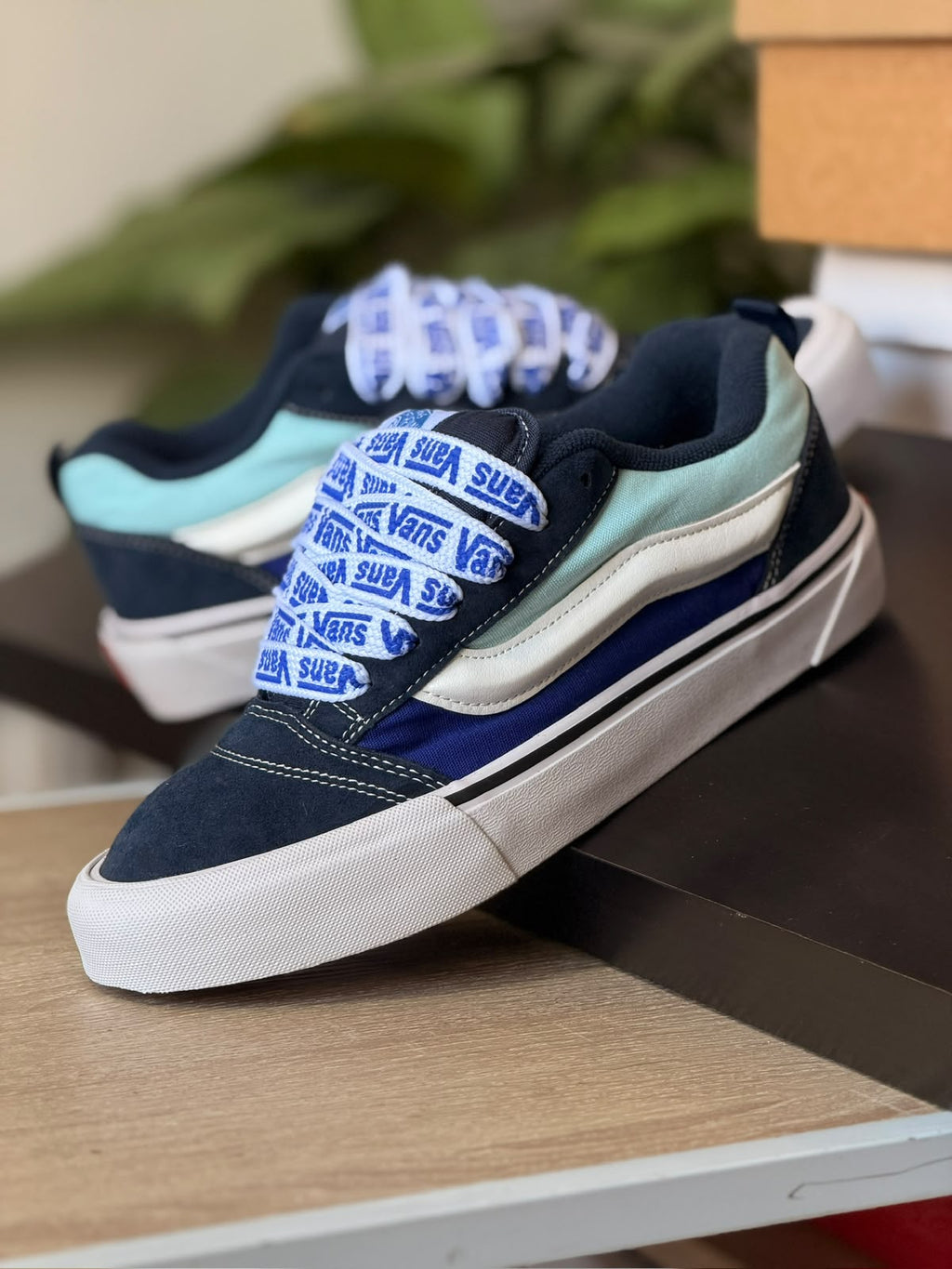 VANS KNU SKOOL BLUE WHITE