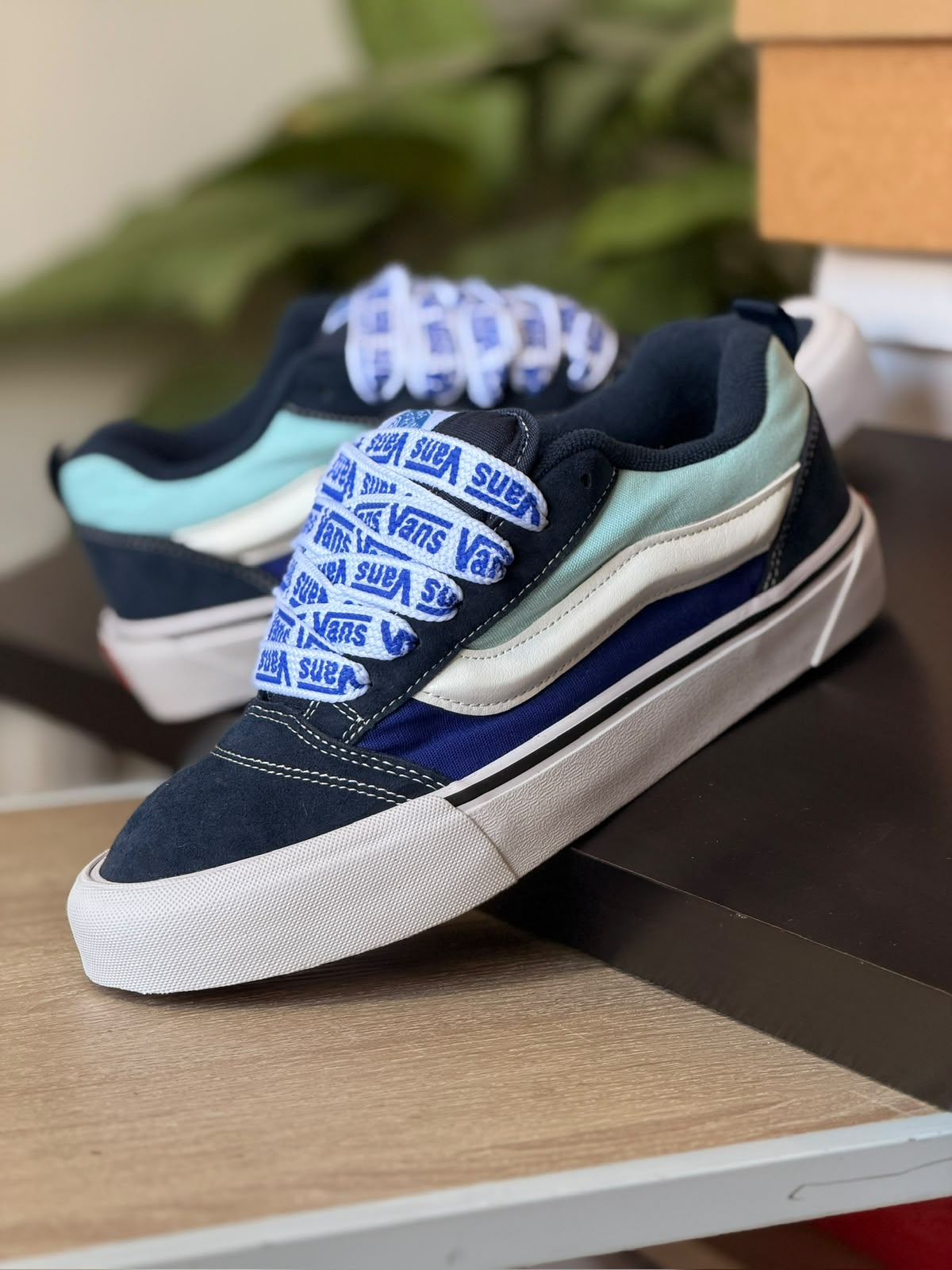 VANS KNU SKOOL BLUE WHITE